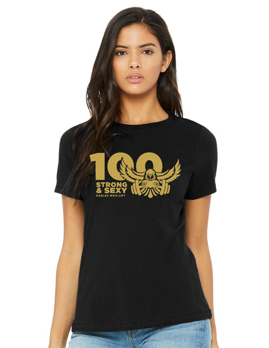 100 SAS C17 - Limited Edition - BLACK & GOLD T-shirt - PREORDER