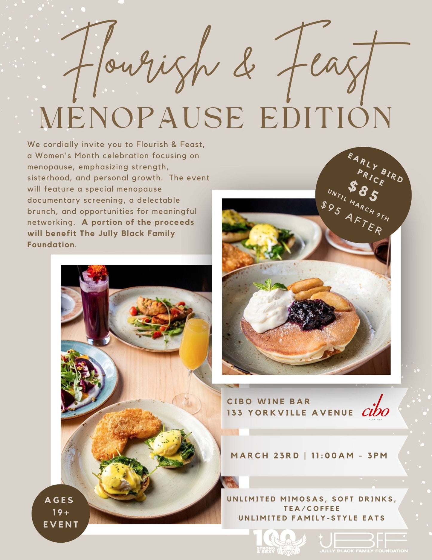 Flourish & Feast Brunch Menopause Edition