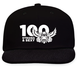100 Strong & Sexy Snapback Hat **Limited Edition - PREORDER**