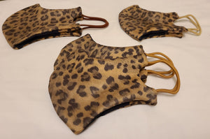 Cheetah Print Mask
